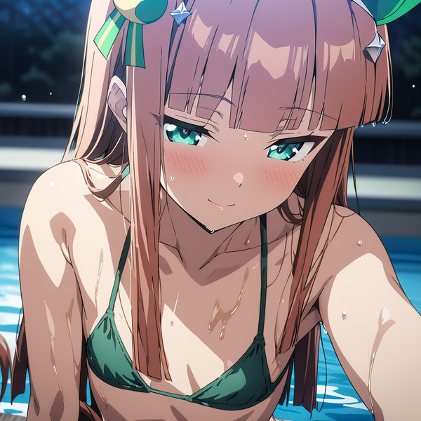 【ウマ娘】 サイレンススズカ ナイトプール サンプル