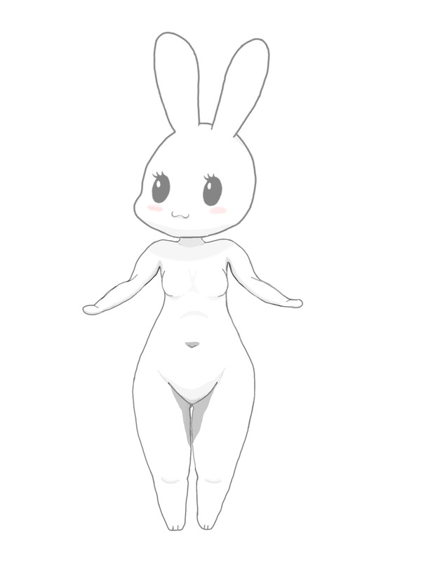 葬儀屋のチラシにいたウサギ