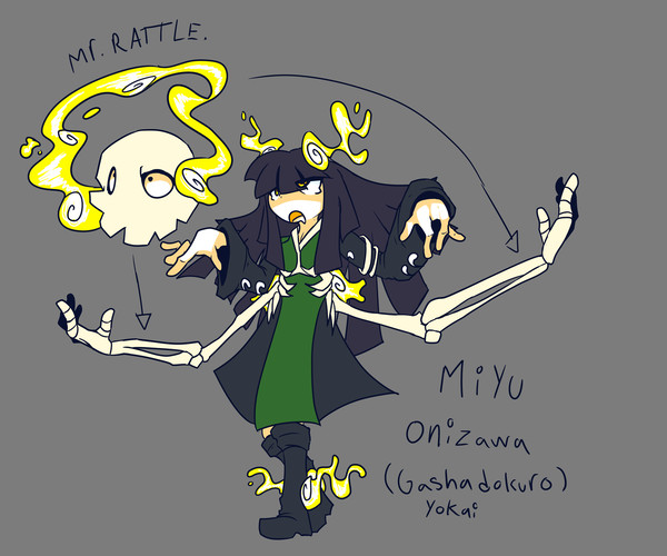 Fan made touhou charathers