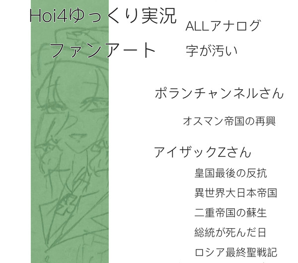 ゆっくり実況Hoi4ファンアート