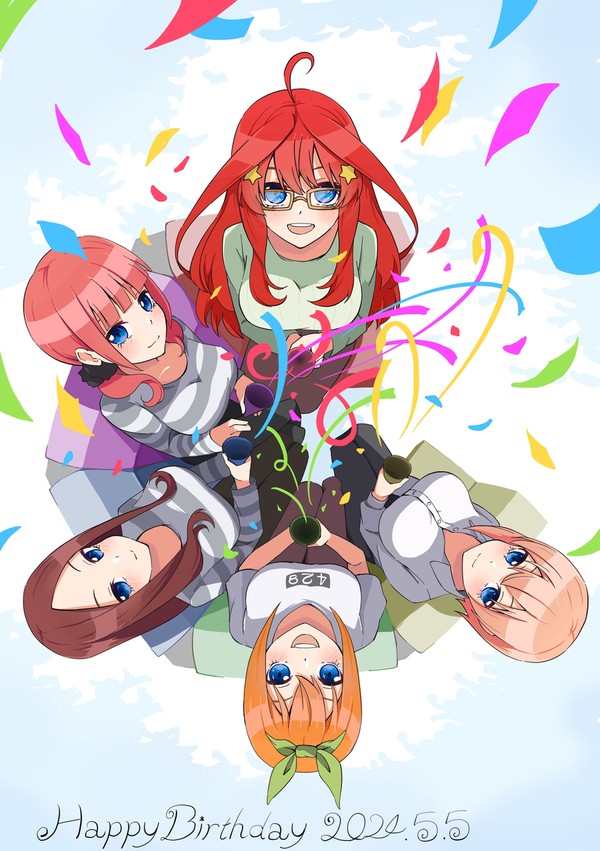 五つ子ちゃんハッピーバースデー＊