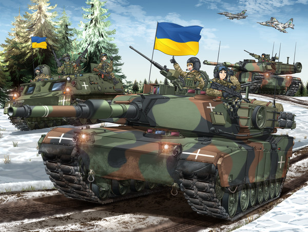 Ukraine Army M1A1 Abrams