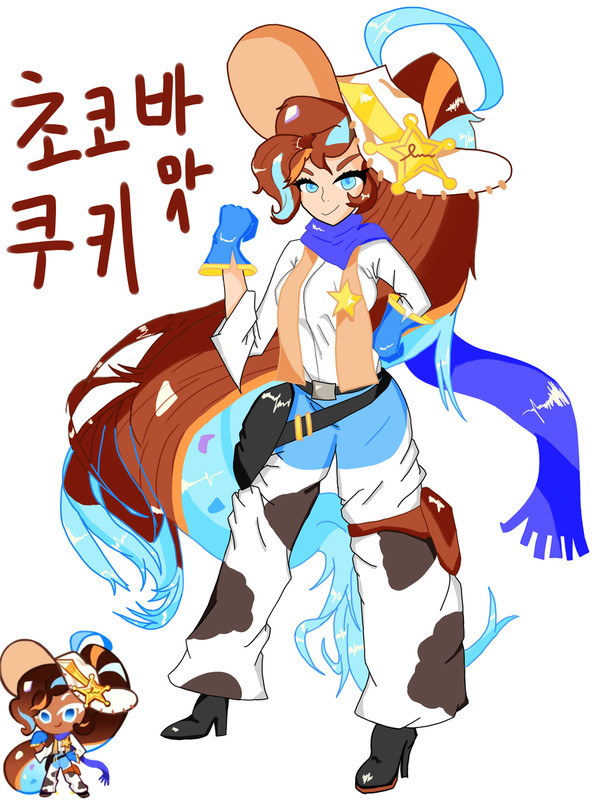 쿠키런 초코바맛 쿠키