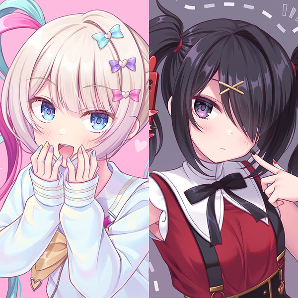 超てんちゃんとあめちゃん