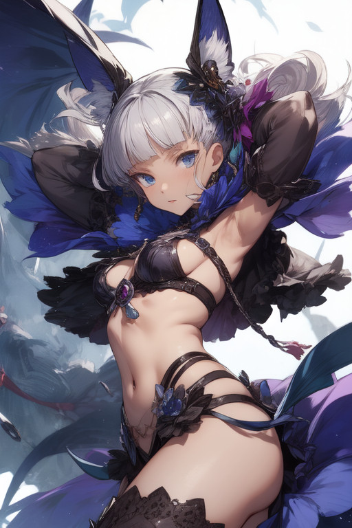 Vanillaware inspired AI art 3