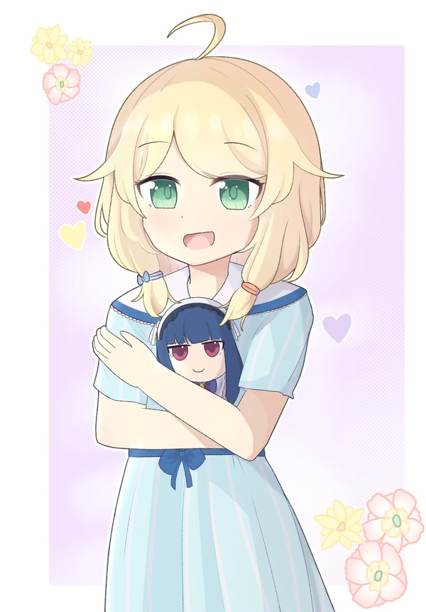 こずえが佐城雪美のぬいぐるみを抱きします!