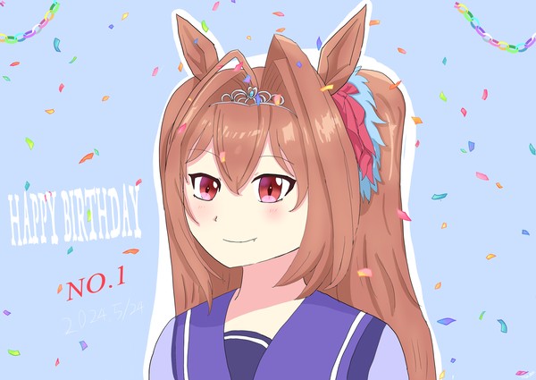 ダイワスカーレット誕生日おめでとう