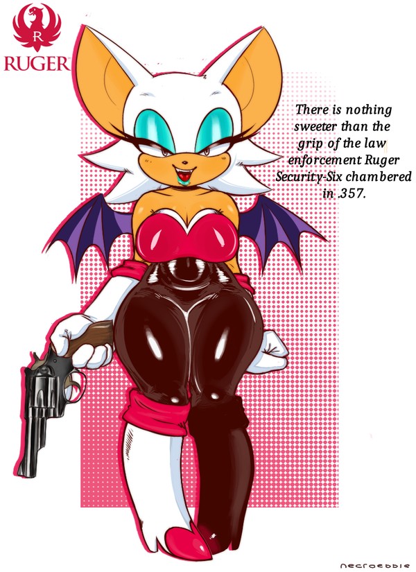 Rouge with a gun