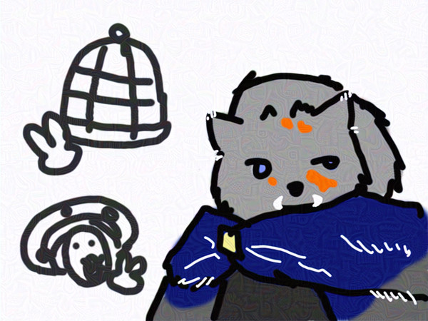 ラニ様の従者三人描いてみた