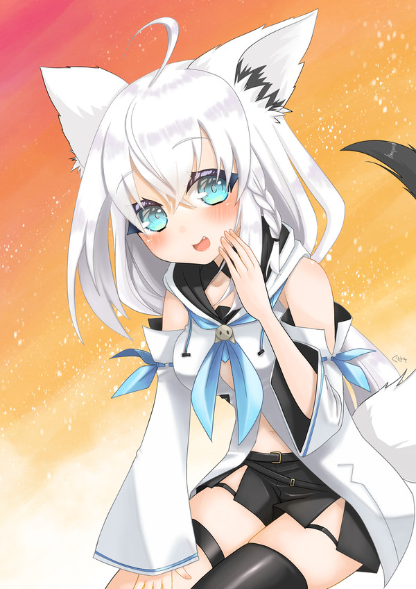 白上とナイショ話