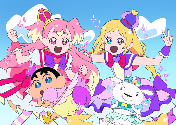 わんぷり×クレしん