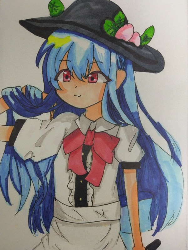 リクエストの天子描いてみた！