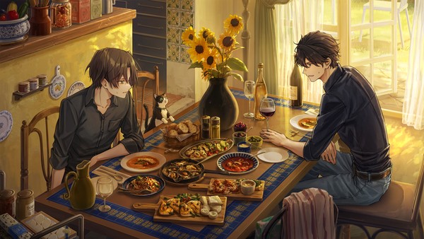 昼下がりの食卓