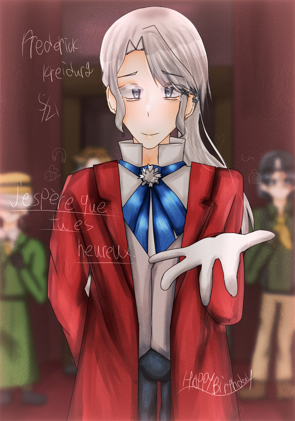 作曲家 誕生日イラスト