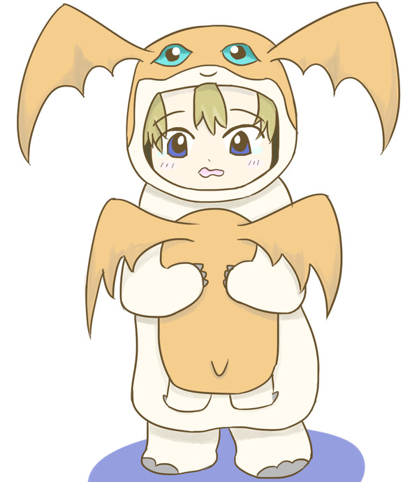 パタモン着ぐるみタケルくん