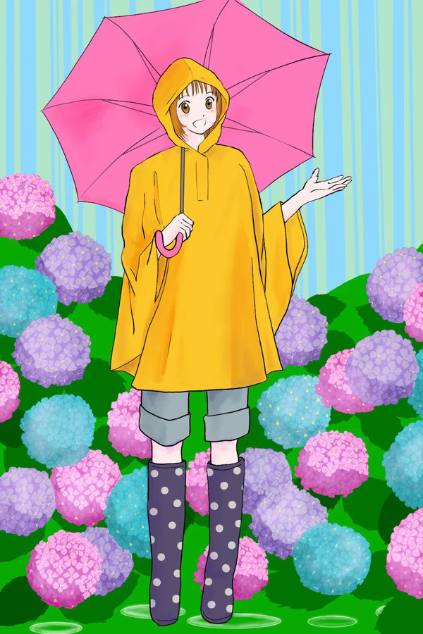 雨だってへっちゃら