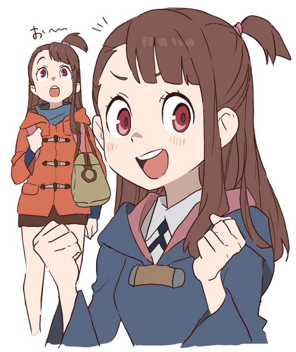 リトルウィッチアカデミアの絵とか