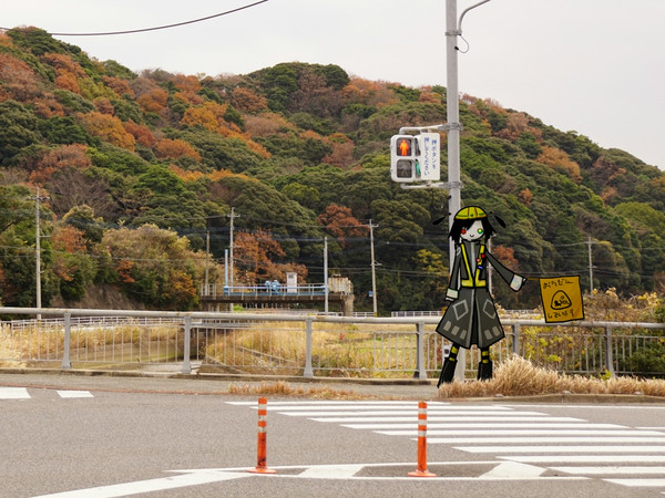 音の出る信号機