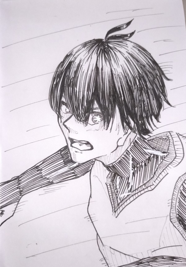 ブルロ落書き