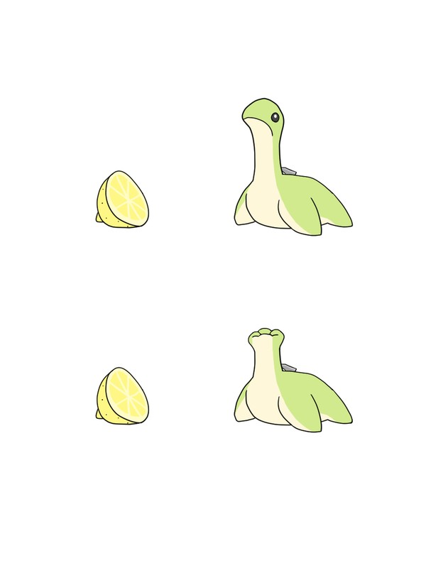 ネッシーとレモン