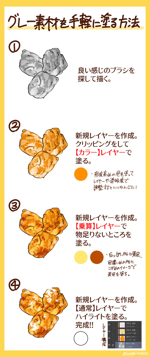 グレー素材を手軽に塗る方法