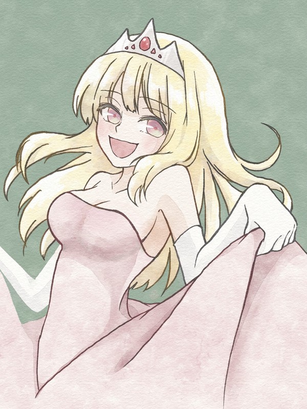 ドレスでダンス
