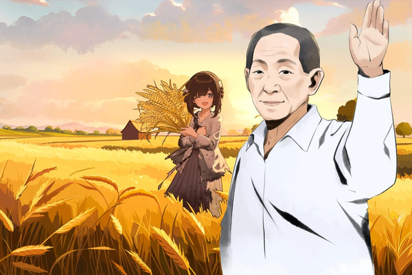 愿世上再无饿殍,愿禾稻能乘凉。