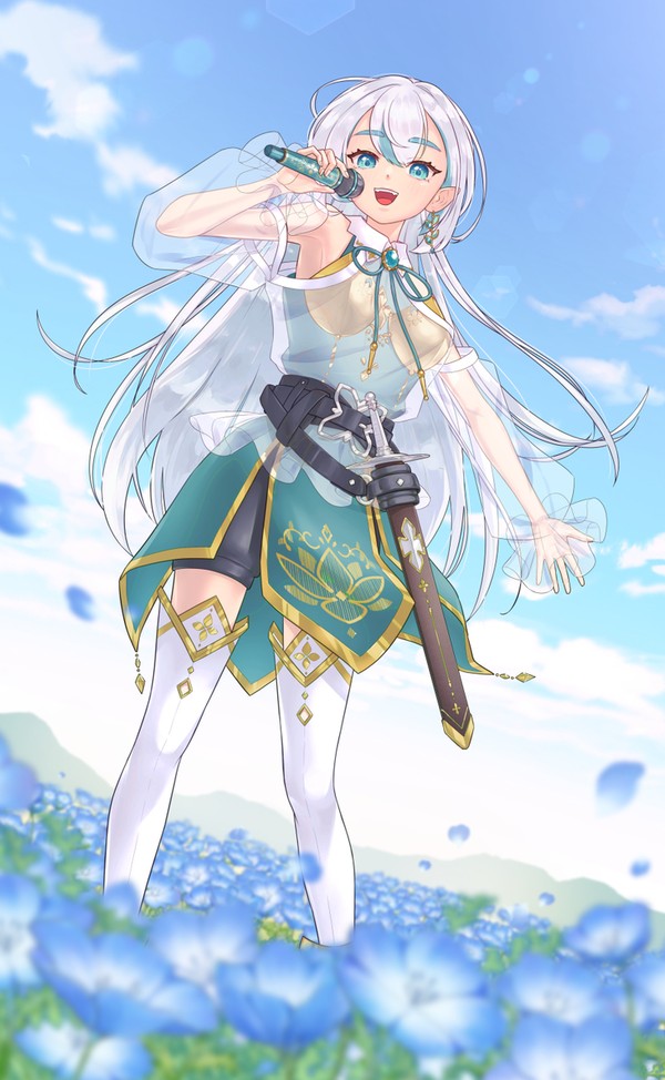 月瀬リチア 様　5月のイメージイラスト