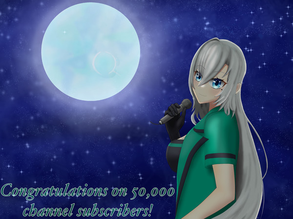under the starry sky