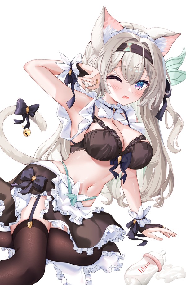 ホタルにゃんの朝は早い