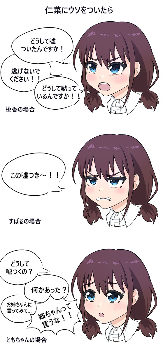 仁菜に嘘をついたら