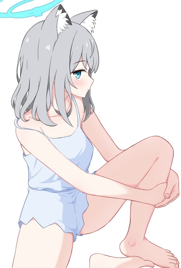 ん、先生になら。