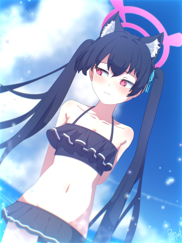 『どこ見てんのよ…』