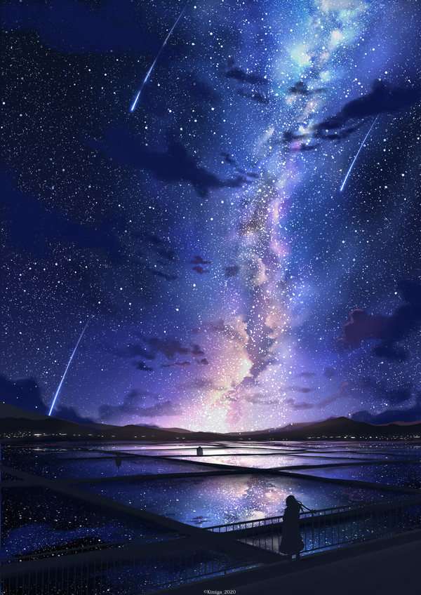 Rice field starry