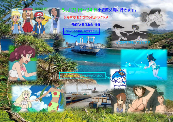 小笠原旅行加工画像⑶