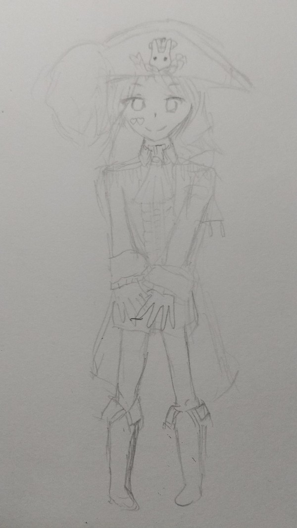メグメグ 下描き