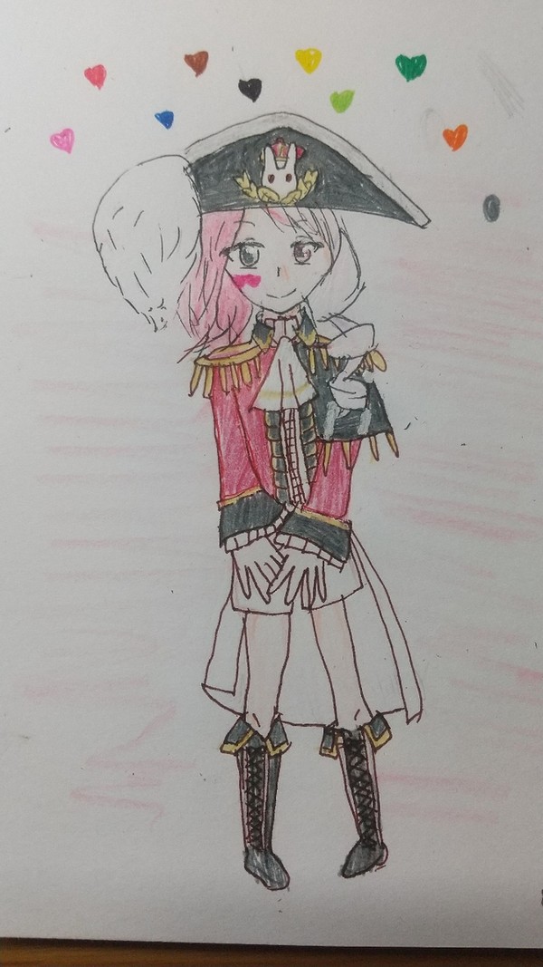 メグメグ 手描きイラスト