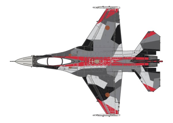 F-2 (塗装変え)&Mobius1