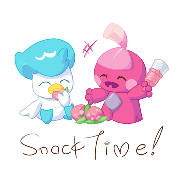 润水鸭和小锻匠-Quaxly and Tinkatink