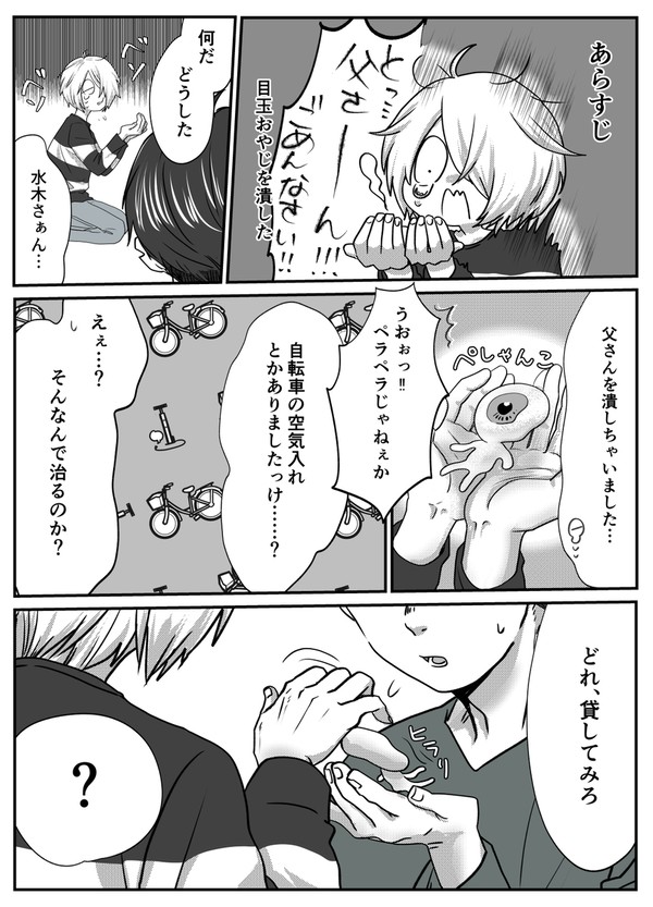 ゲタ水【目玉が焚き付ける話】