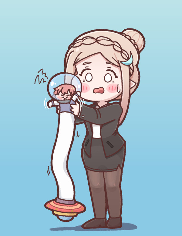 길쭉한 미니 시장님