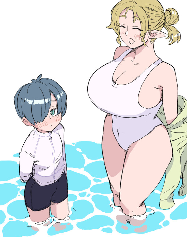 水浴び