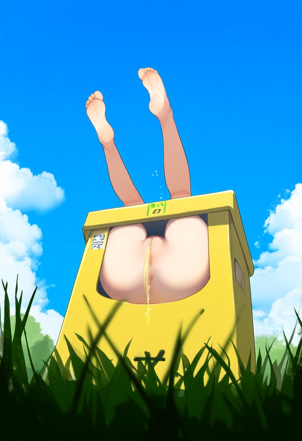 peeing