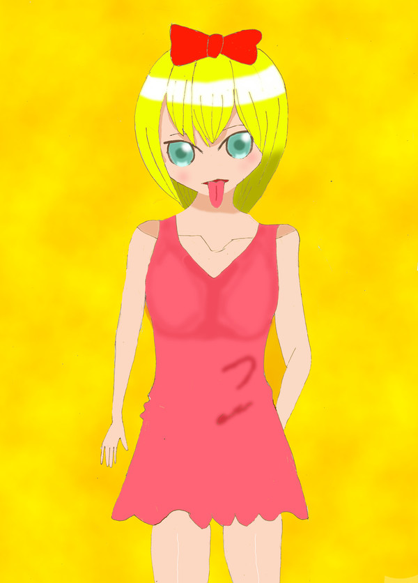 【版権イラスト】ロザリンド・ハサウェイ 別スタイル