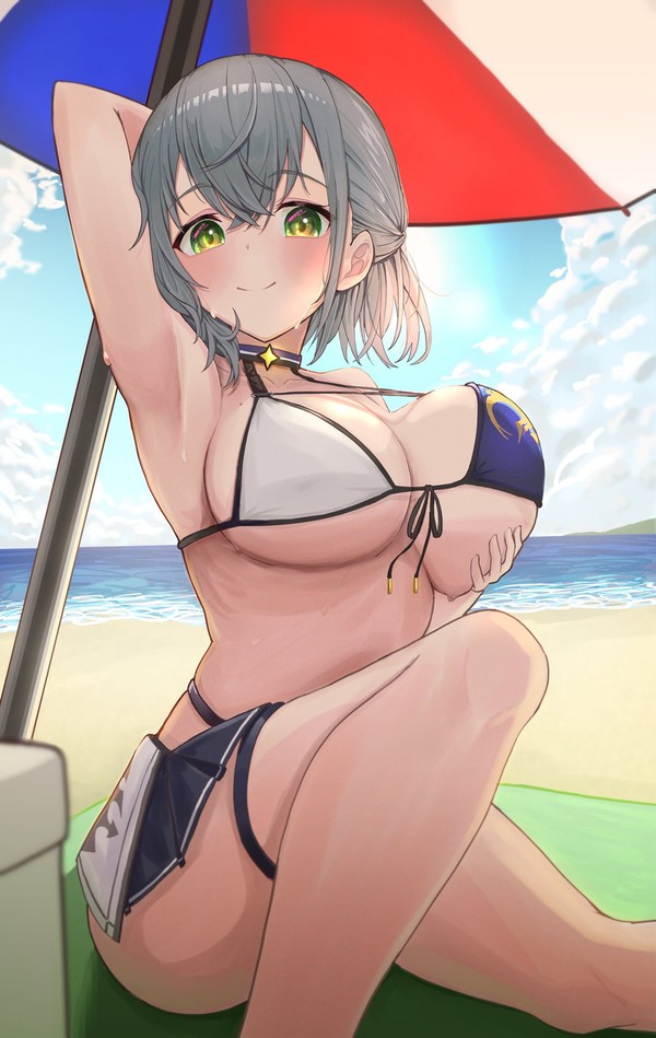 水着ノエル団長