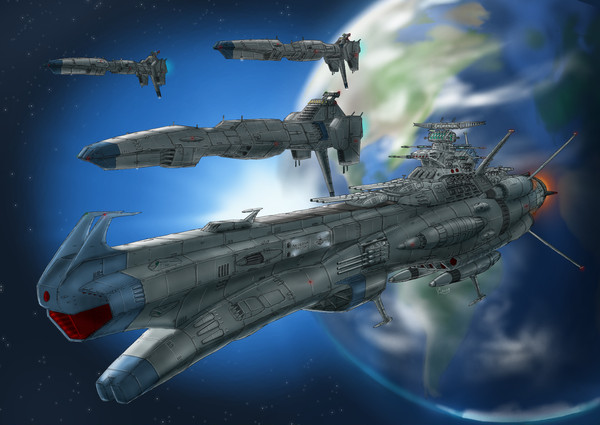 護衛戦艦アリゾナ+惑星探査船団