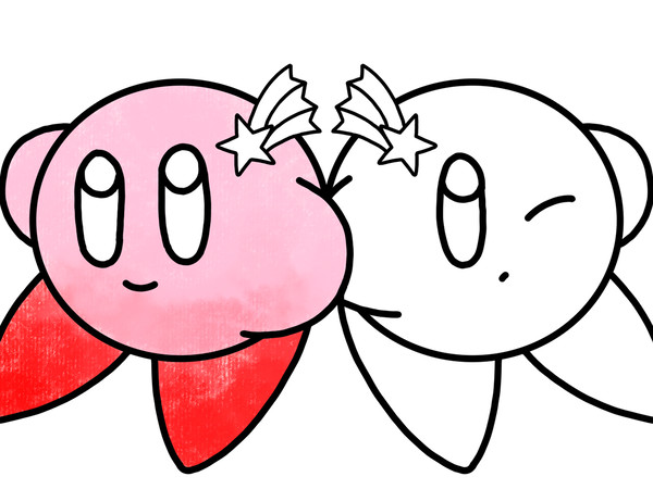 かきかけカービィ