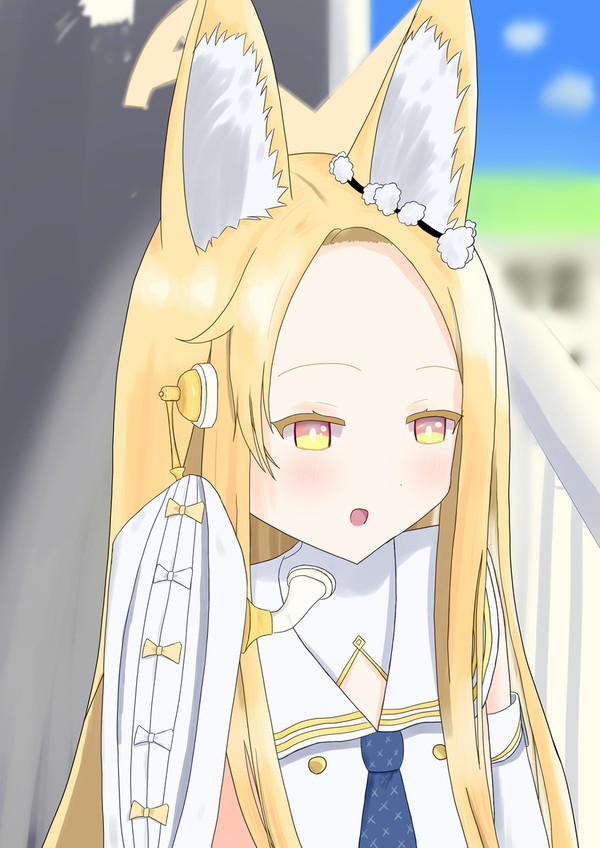 電話中セイアちゃん