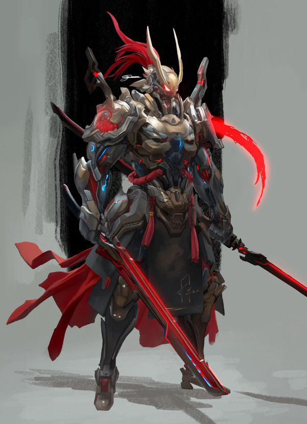 Cyberpunk Samurai