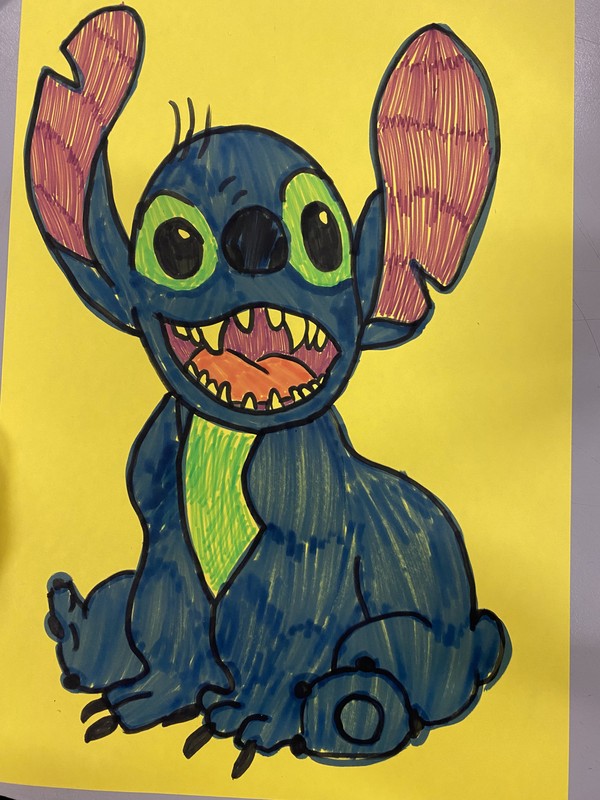 Stitch Felt Tip Sketch